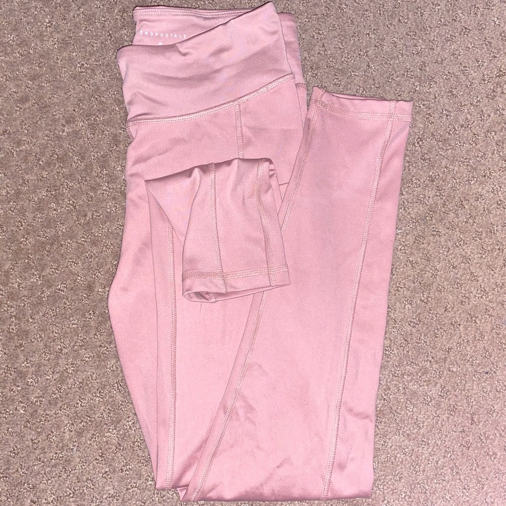 Pink Aeropostale Leggings Athletic Leggings
